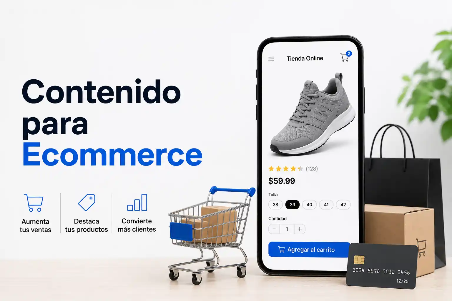 Social media content for ecommerce: product pieces, online stores and shopping for brands